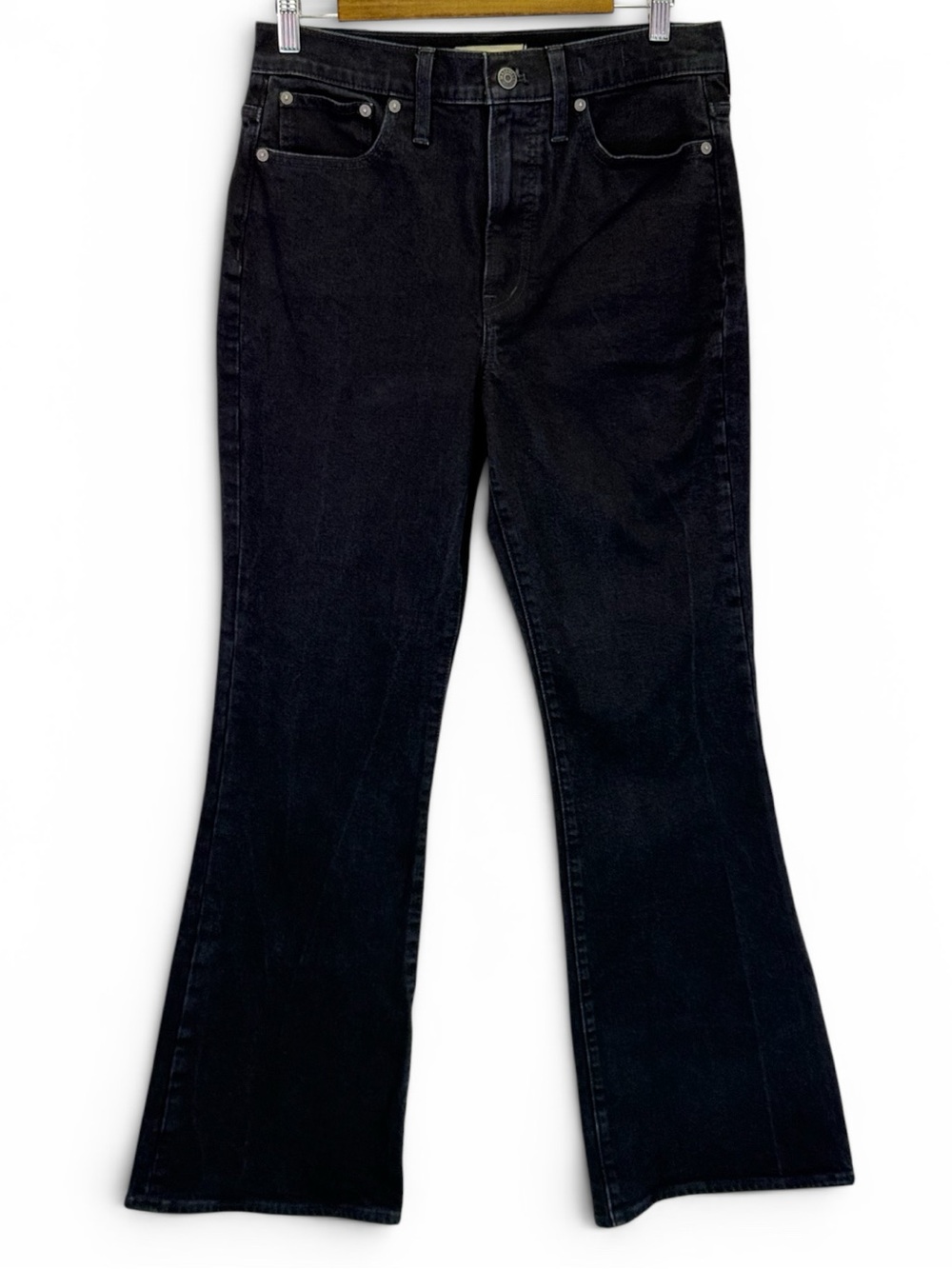 Madewell The Perfect‎ Vintage Flare Black Jeans Women's Size 29